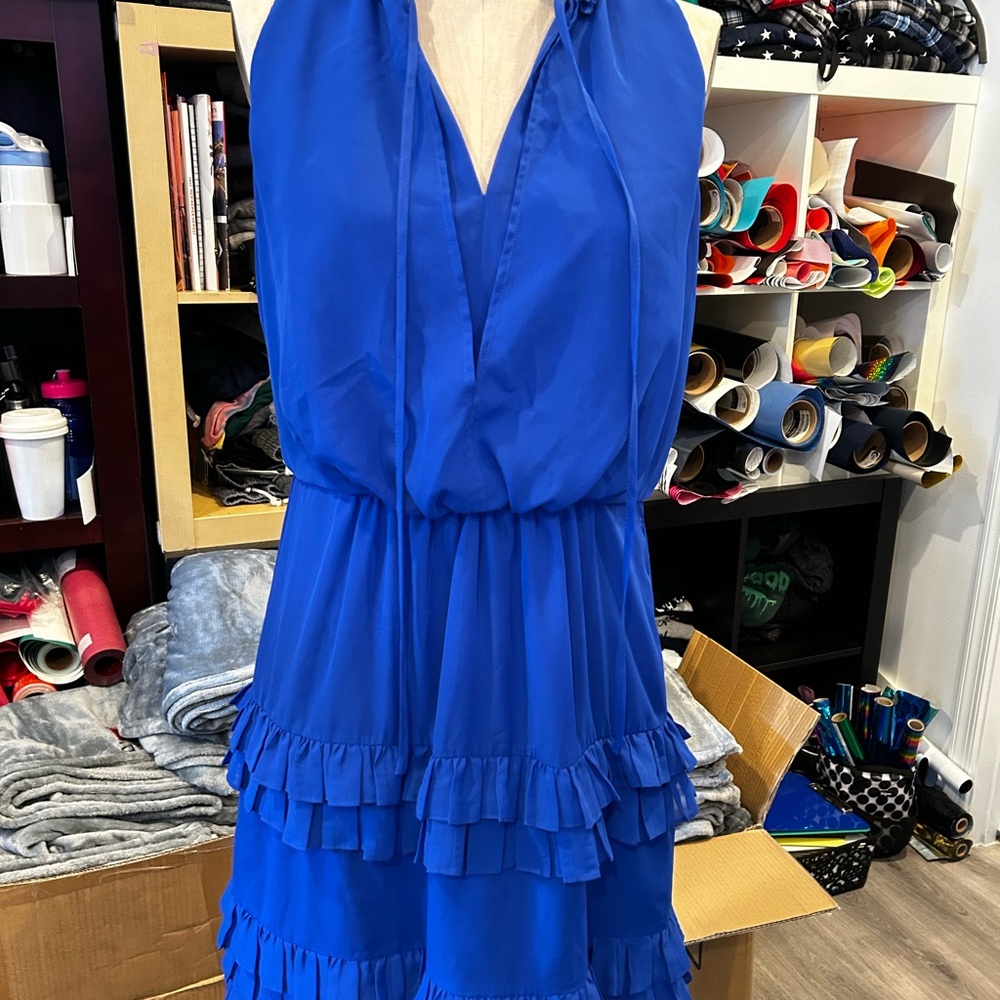 Blue nice barley worn dress by Laundry